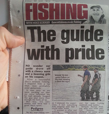 Some Kind Words For Scotia Fishing!